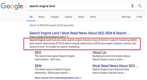 search snippets.